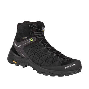 SALEWA Men's ALP TRAINER 2 MID GORE-TEX Hiking Shoes US 8 EU 40.5 Black WP NIB